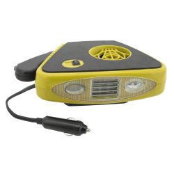 Compass Ventilátor s ohrevom a LED svetlom 3v1 158W/12V