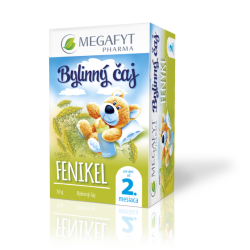 MEGAFYT Bylinný čaj fenikel pre deti 20 x 1,5 g