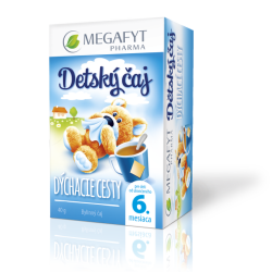 MEGAFYT Detský čaj dýchacie cesty 20 x 2 g