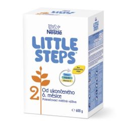 LITTLE STEPS 2 následná dojčenská mliečna výživa 600 g