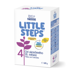 LITTLE STEPS 4 Vanilka mliečna výživa pre batoľatá 600 g
