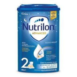 NUTRILON Advanced 2 Good Night následná detská dojčenská výživa 800 g - balenie 3 ks
