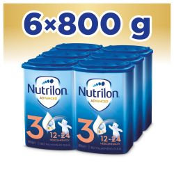 NUTRILON Advanced 3 800 g - balenie 6 ks