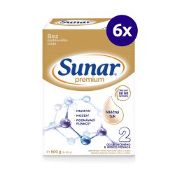 SUNAR Premium 2 600 g - balenie 6 ks