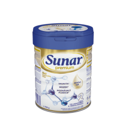 SUNAR Premium 2 následná mliečna výživa 700 g