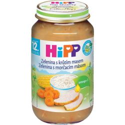 HiPP Príkrm zelenina s morčacím mäsom 220 g