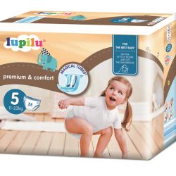 LUPILU® Detské plienky premium Junior 5, 35 kusov