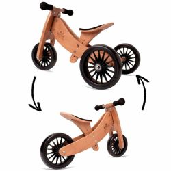 Dadaboom.sk Drevený balančný bicykel Tiny Tot Plus 2v1