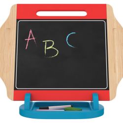 PLAYTIVE® Montessori drevená tabuľa (obojstranná tabuľa)
