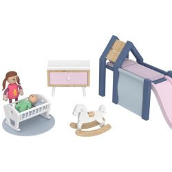 PLAYTIVE® Nábytok do domčeka pre bábiky (detská izba)