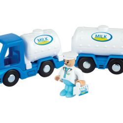PLAYTIVE® Súprava hračkárskych vozidiel (mliekarenské vozidlo)