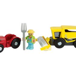 PLAYTIVE® Súprava hračkárskych vozidiel (poľnohospodárske vozidlá)