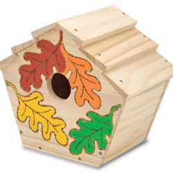 Postav si svoj vlastný drevený domček pre vtáky