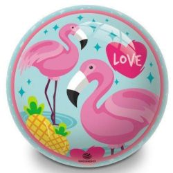 Lopta detská MONDO - Flamingo 14 cm