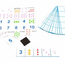 Hra s číslami (magnetické doplňovačky + obrázky)