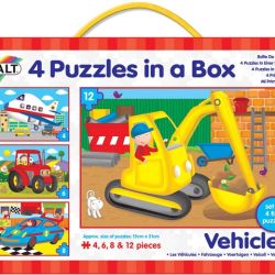 4 puzzle v 1: Vozidlá