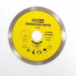 Kinekus Kotúč diamantový plný o115x22,23 mm PROKIN