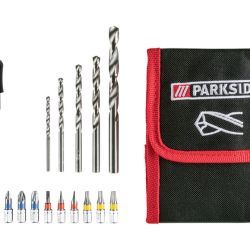 PARKSIDE® Súprava bitov/vrtákov/nástrčných kľúčov, 18-dielna (súprava bitov/HSS vrtákov PHSS 18 A1)