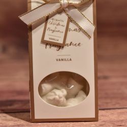 Vonný vosk v krabičke sada 4ks - anjel - vôňa vanilka (11x16x10 cm)