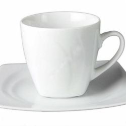 Kinekus Šálka s podšálkou na kávu, porcelánová, 90ml, šapó CELEBRATION, 6+6 ks
