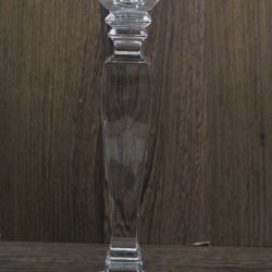 Kryštáľový svietnik v. 25,5 cm