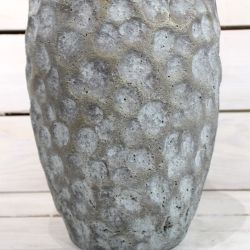 Betónová váza - sivá (v. 24,5 cm)