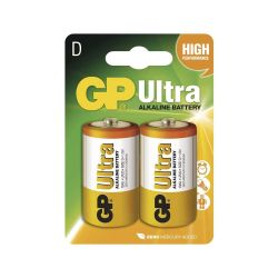 Batéria GP Ultra Alkaline D 2ks