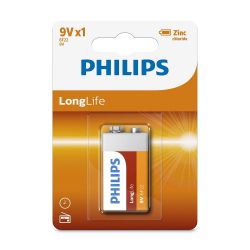Batéria Philips LongLife 9V 1ks