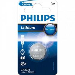PHILLIPS 'Batéria Philips CR 2032 lithium, 'BLIS'