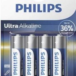 PHILLIPS Batéria Philips ULTRA ALKALINE LR6-P4 AZPHIUB6LR6E4B1