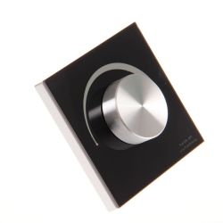 T-LED Nástenný triakový stmievač dimLED pre LED svietidlá 230V Farba:: čierna