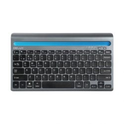 DELUX K2201V bluetooth klávesnica, čierna (K2201V)