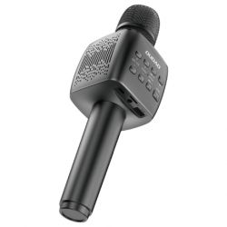 Dudao Wireless Karaoke mikrofón s reproduktorom, čierny (Y16S-White)