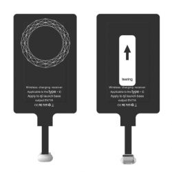 Choetech Wireless Charger USB-C adaptér pre bezdrôtové nabíjanie, čierny (WP-TYPEC)
