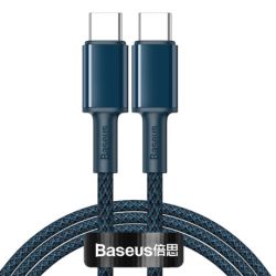 Baseus Data kábel USB-C / USB-C PD QC 100W 5A 1m, modrý (CATGD-03)
