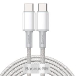 Baseus Data kábel USB-C / USB-C PD QC 100W 5A 2m, biely (CATGD-A02)