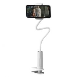 KAKU Lazy Holder flexibilný držiak na mobil do 6.5', biely (KSC-335)