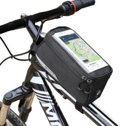 MG Bike Front Storage cyklistická taška na bicykel 6.5', čierna (WBB6BK)