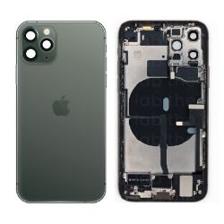 Apple iPhone 11 Pro - Zadný Housing (Midnight Green) s malými predinštalovanými dielmi