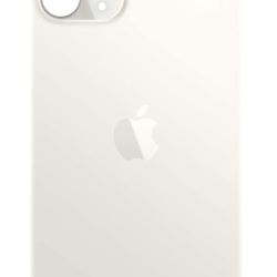 Apple iPhone 11 Pro Max - Sklo zadného housingu so zväčšeným otvorom na kameru BIG HOLE - strieborné