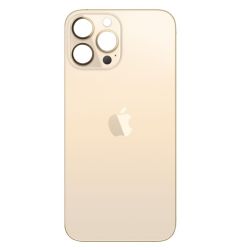 Apple iPhone 13 Pro - Sklo zadného housingu so zväčšeným otvorom na kameru - Gold