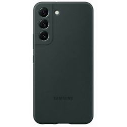 EF-PS901TGE Samsung Silikonový Kryt pro Galaxy S22 Dark Green