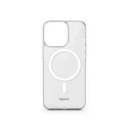 Epico MagSafe silikónové puzdro iPhone 13 Pro, priehľadné