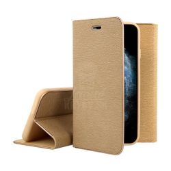 Knižkové puzdro Luna Book zlaté – Samsung Galaxy S20 FE