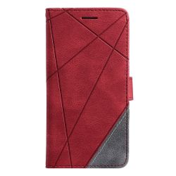 Knižkové puzdro Rhombus červené – Samsung Galaxy A13 5G