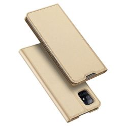 Peňaženkové puzdro Dux Ducis Skin Pro zlaté – Samsung Galaxy S20 FE