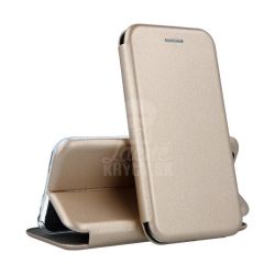 Peňaženkové puzdro Elegance zlaté – Samsung Galaxy A41