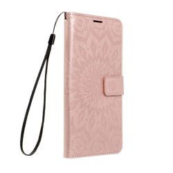 Peňaženkové puzdro Mezzo mandala ružové – Samsung Galaxy A12 / M12