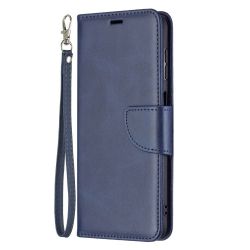 Peňaženkové puzdro Retro Lambskin modré – Samsung Galaxy A13 5G