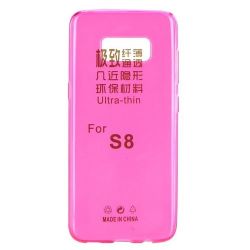Puzdro NoName Samsung Galaxy S8 G950 TPU Ultratenké 0,3mm - ružové